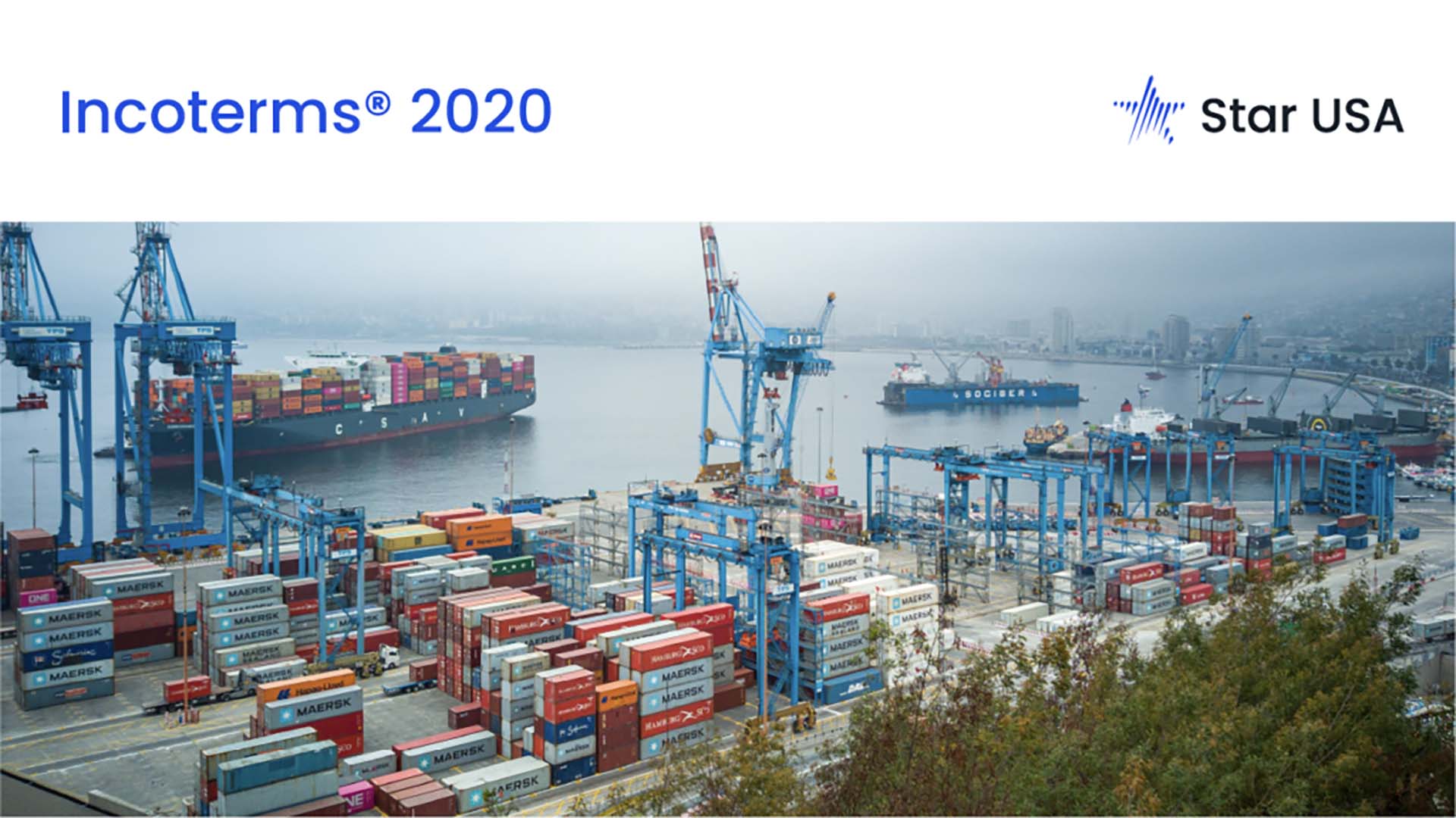 shipping vessel at port of entry with containers